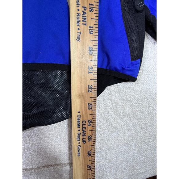 Zorrel Women Medium Black Blue Zip Front Sleeve Lightweight Cycling Bike Jacket - Picture 6 of 8